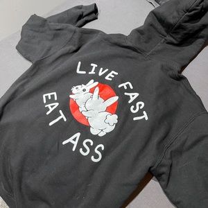 Ass Holes Live Forever Hoodie